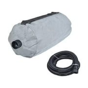 yotijay Drywall Sander Dust Collection Bag Dust Bag Resuable Large Capacity Portable With 2M Pipe